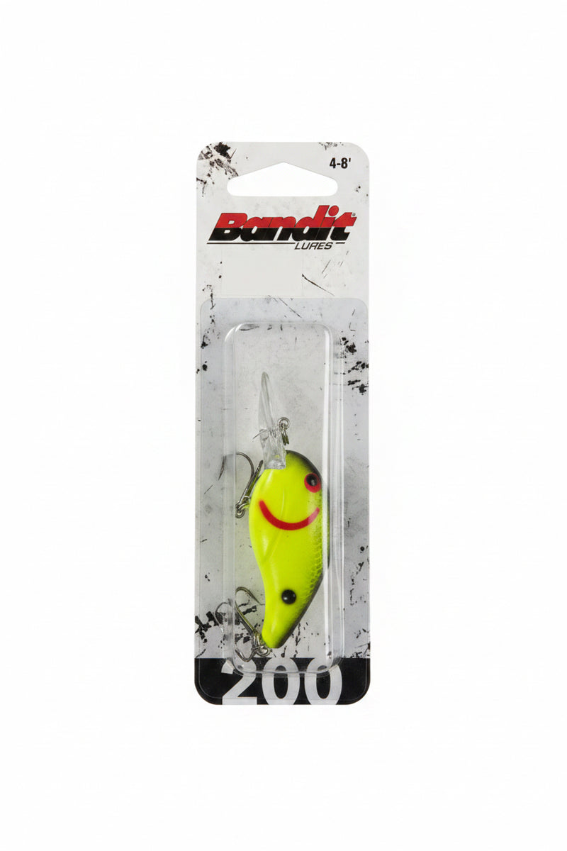 Bandit Lures Chartreuse/Black Back/Scales