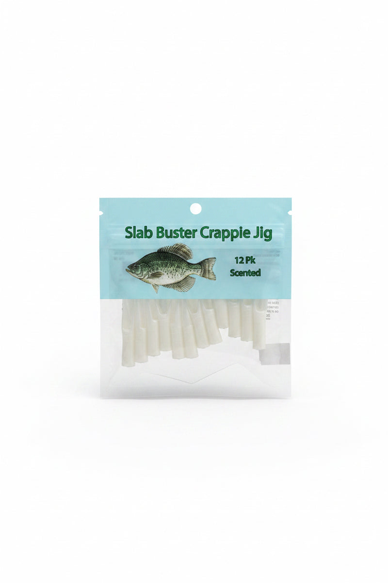 Slab Buster Crappie Jig - Pearl White 2