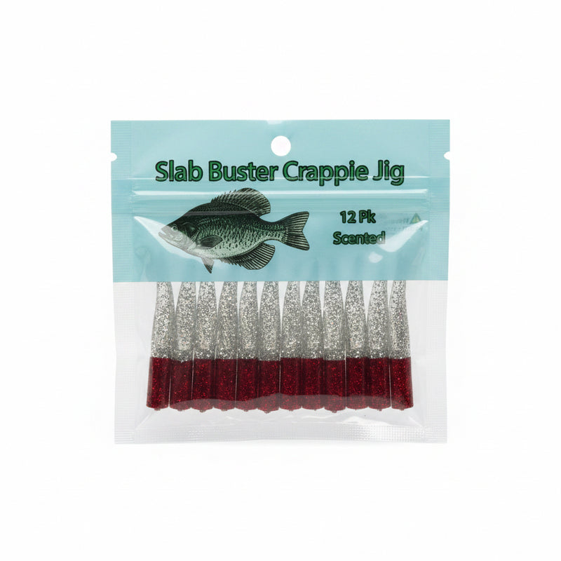 Slab Buster Crappie Jig - Red Flk/Electric Silver 2
