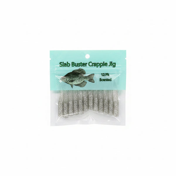Slab Buster Crappie Jig - Electric Silver