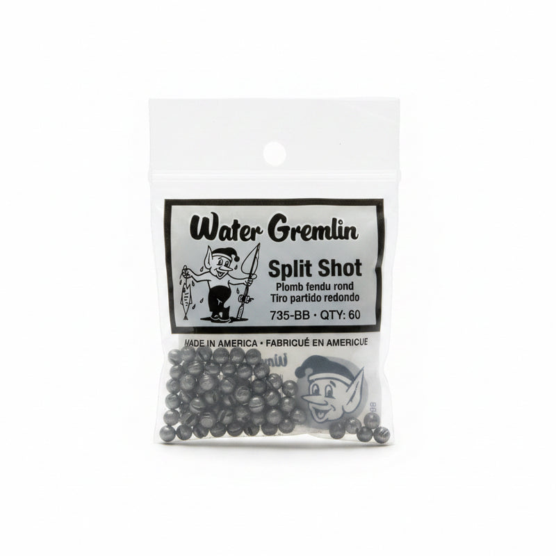Water Gremlin Round Split Shot 735-BB