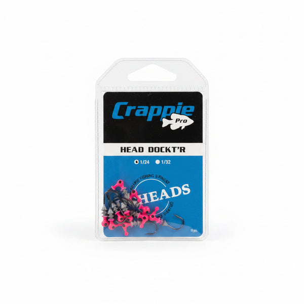 Crappie Pro Head Dockt’r Jig Heads 1/24