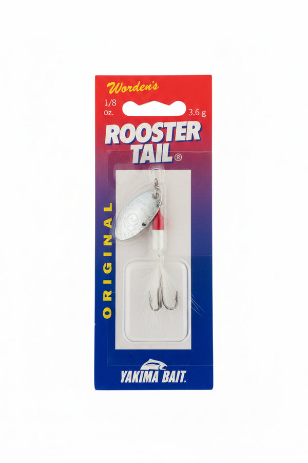 Worden's Rooster Tail Red White 1/8 oz