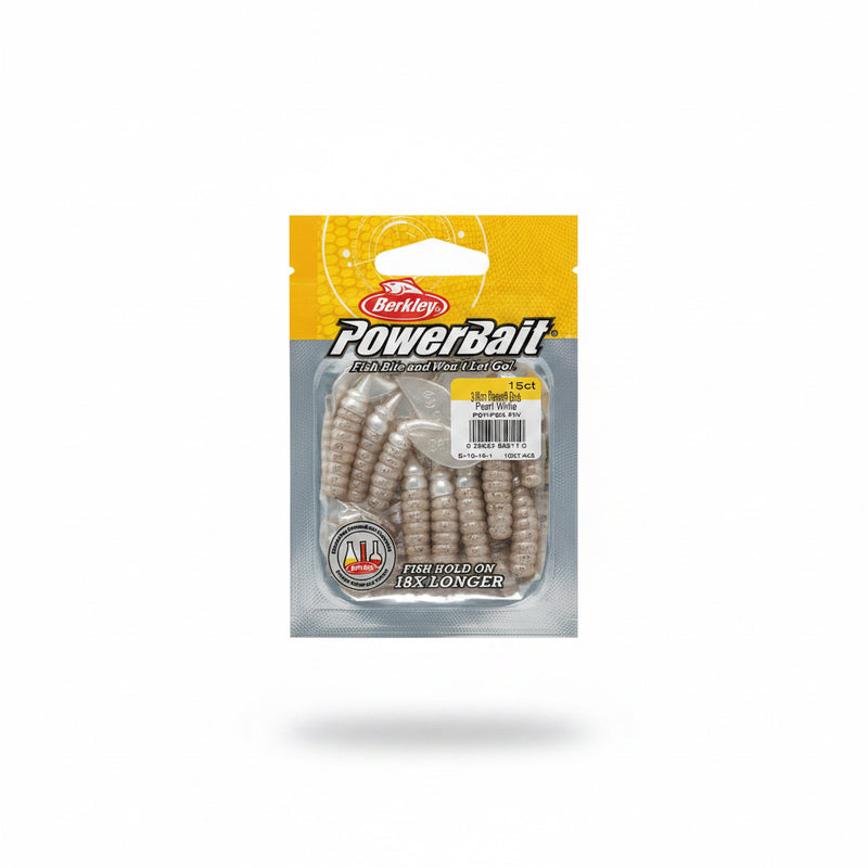 Berkley Power Bait Power Grub Pearl White 3