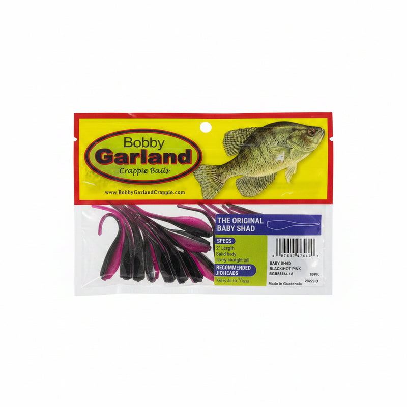 Bobby Garland Original Baby Shad Black/Hot Pink 2