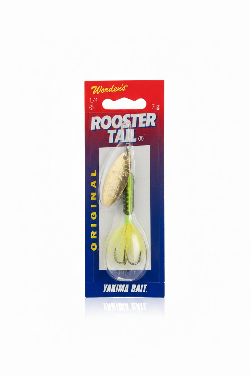 Worden's Rooster Tail Chartreuse 1/4 oz