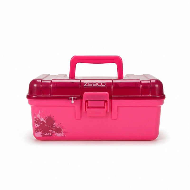 Zebco Splash Tackle Box Kit Pink
